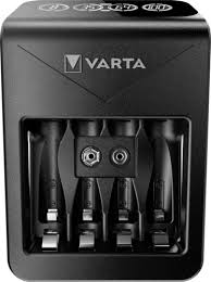 Nabíječka baterií VARTA LCD Plug Charger + 4 x baterie 2100 mAh