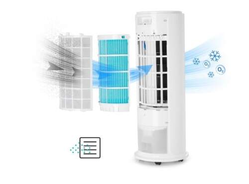 Ochlazovač vzduchu Klarstein Skyscraper Horizon bílý 