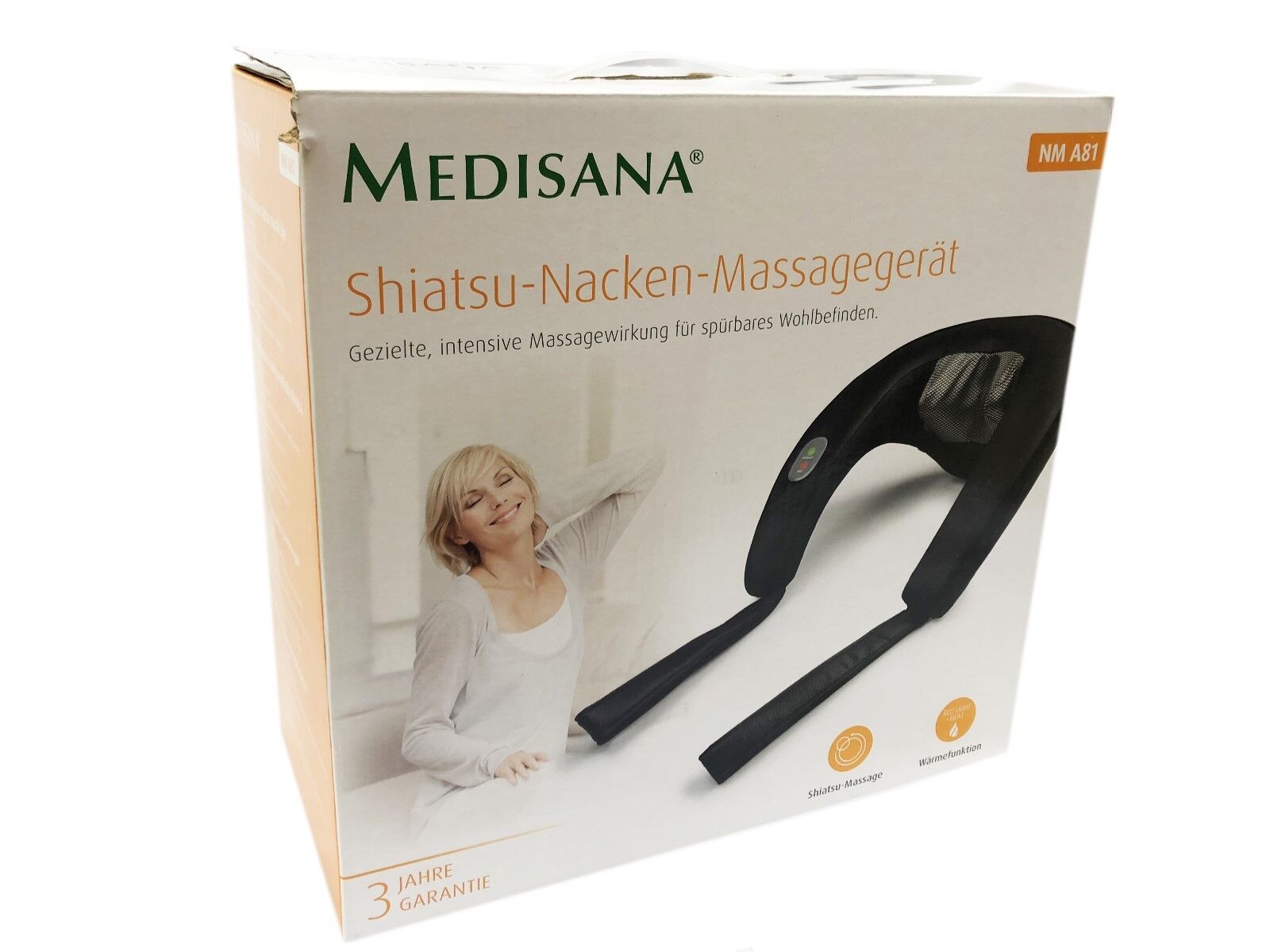 Masážní přístroj šíje Medisana Shiatsu NM A81