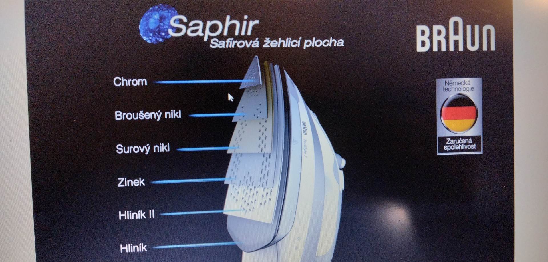 Žehlička Braun TexStyle 7 TS 765 A