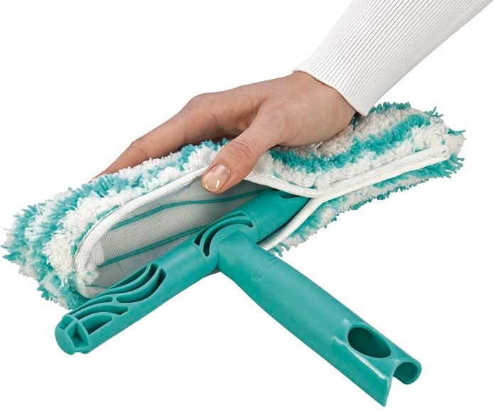 Vysavač na okna Leifheit 51003 s mopem a tyčí 43 cm