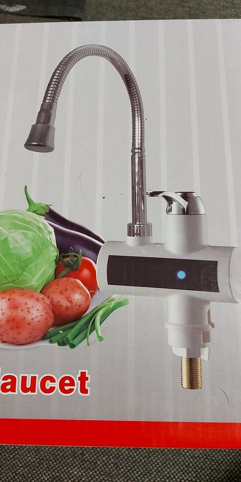 Baterie - kohoutek na okamžitý ohřev vody s LED displejem 