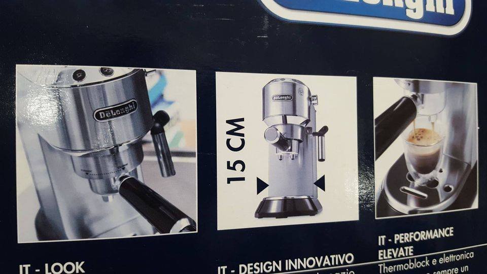 Kávovar Espresso DeLonghi DEDICA EC 680 15BAR