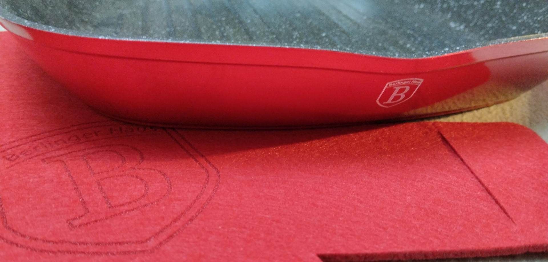 Grilovací pánev 28 cm Berlingerhaus Burgundy Bh-1947