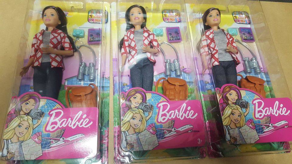 Barbie Skipper cestovatelka  FWV17- Mattel