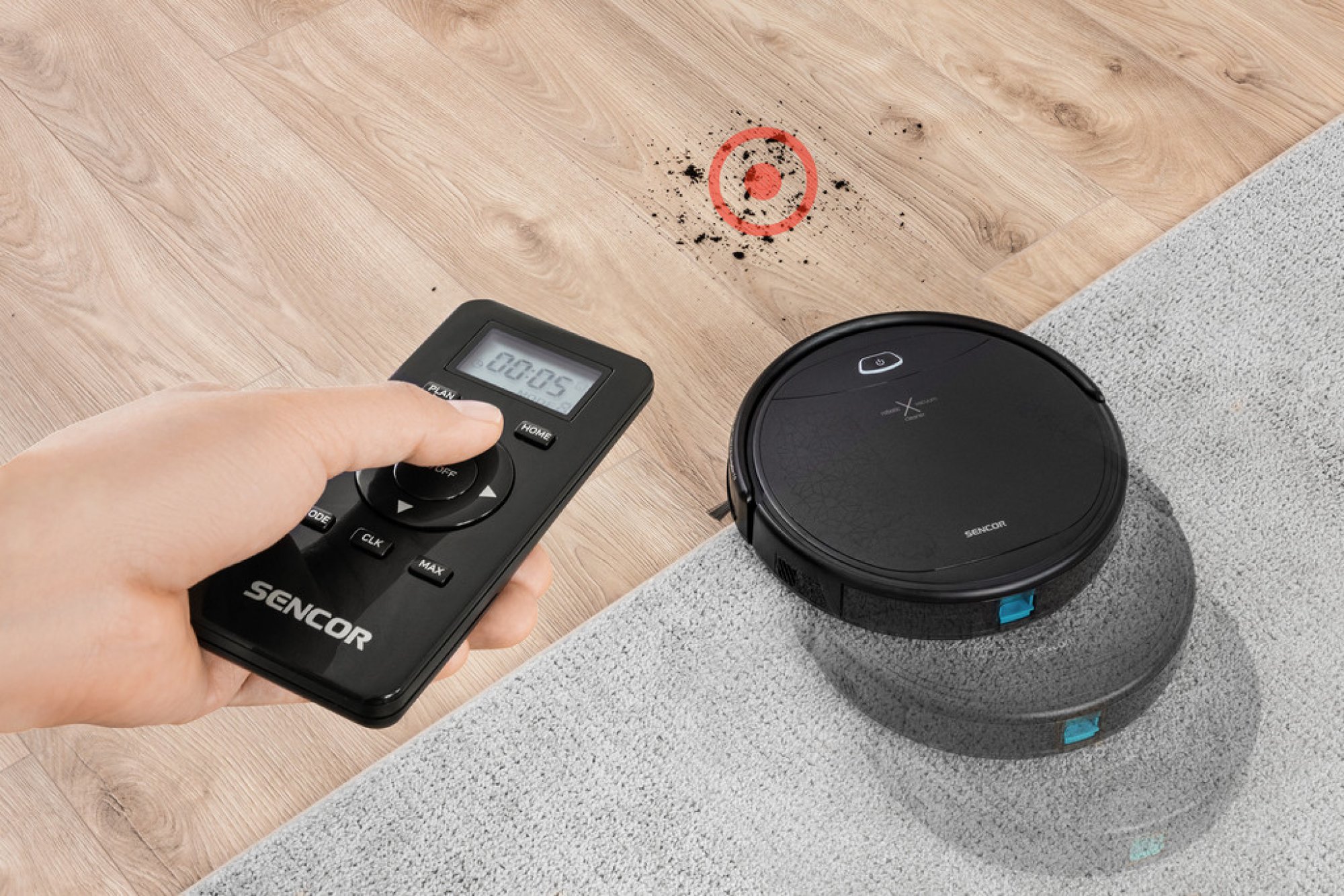 Robotický vysavač SENCOR SRV 4200BK
