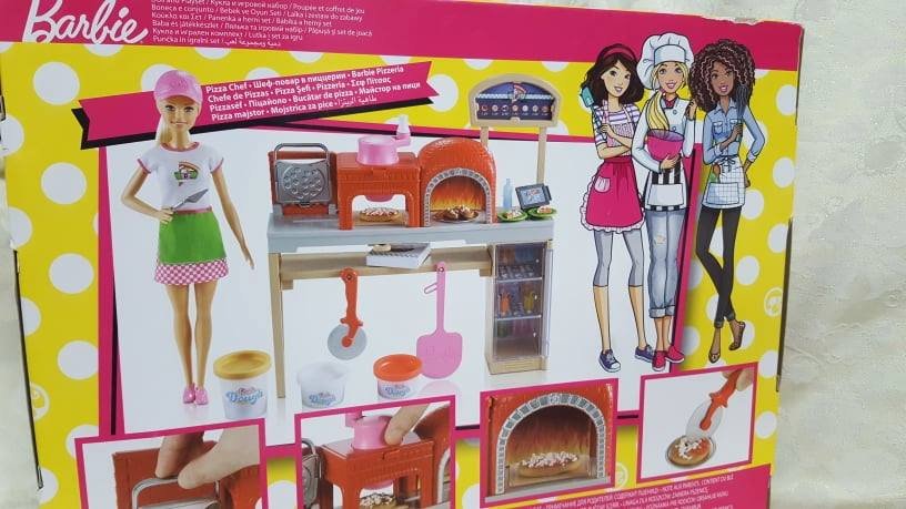 BARBIE SET - PIZZERIE S MODELÍNOU A PANENKOU