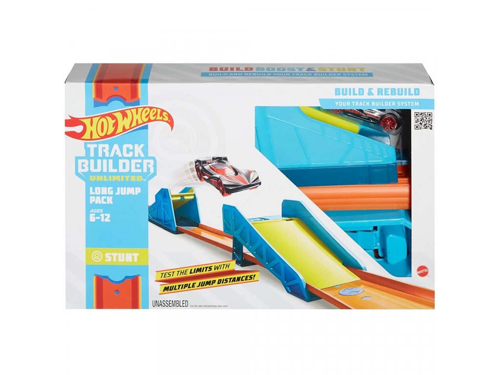 Mattel Hot Wheels GLC89 Track Builder Unlimited - Long Jump pack