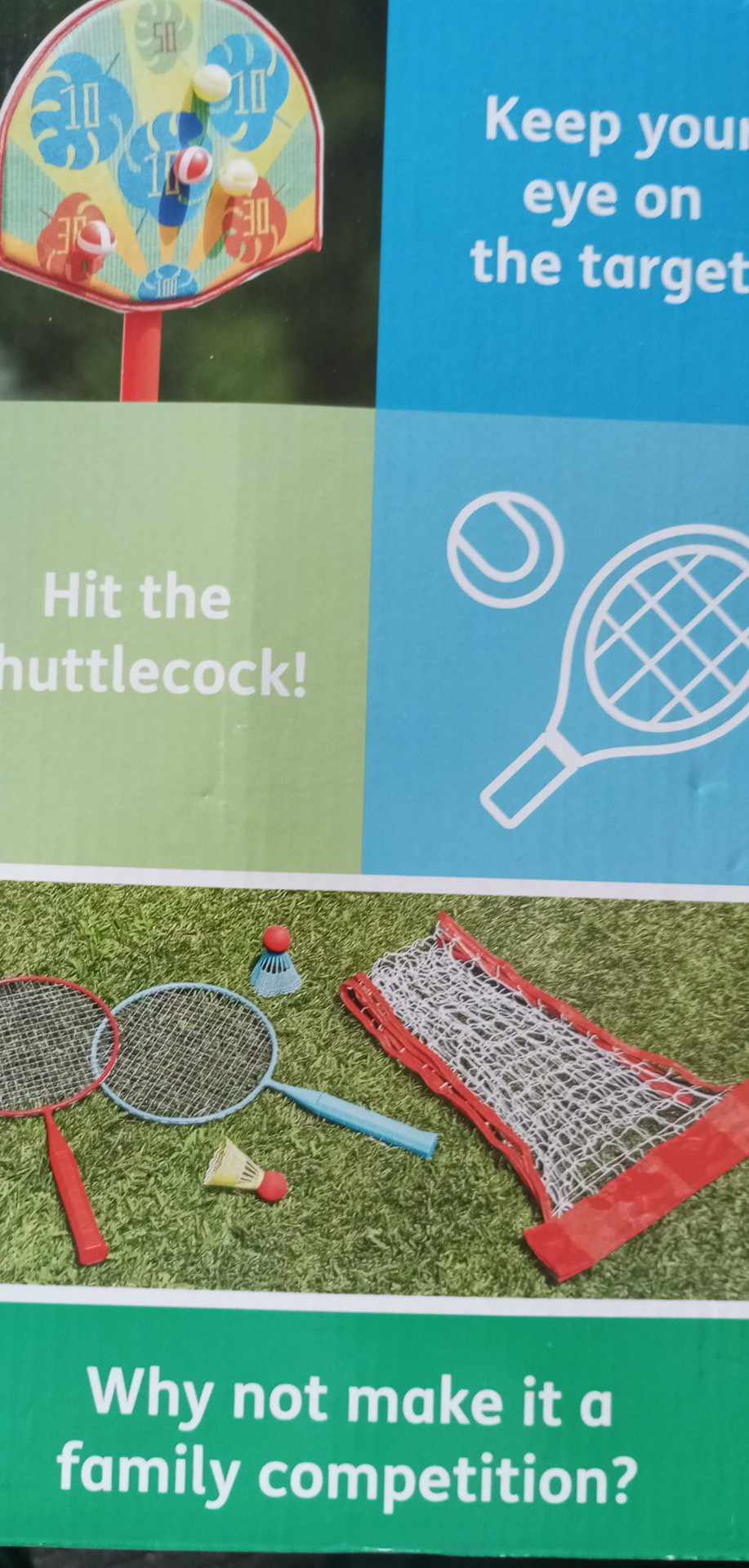 Dětská zahradní sportovní sada 5 v 1 Carousel