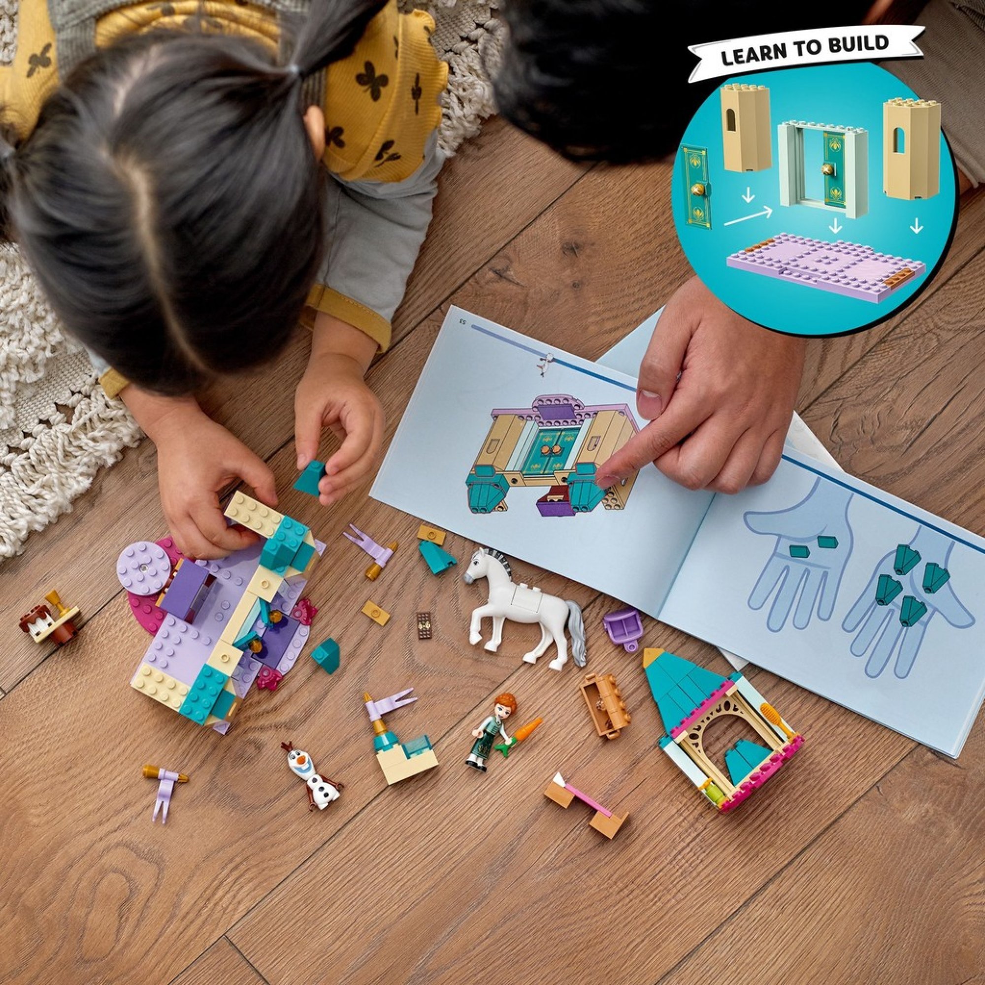 LEGO® Disney 43204 Zábava na zámku s Annou a Olafem