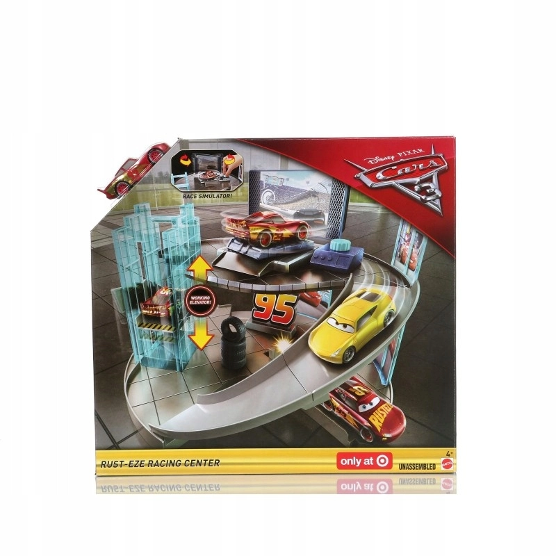 Závodní centrum Mattel Disney Pixar Cars 3 Rust-eze