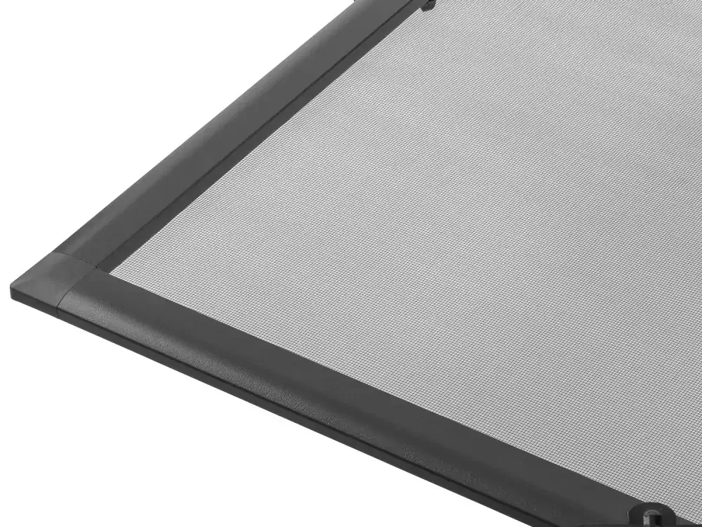 Teleskopická ochrana proti hmyzu na okno - MP 120 x 140 cm - antracitová