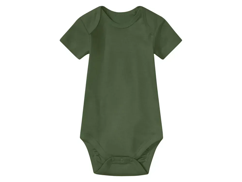 Dívčí body s krátkými rukávy Kuniboo BIO, 5 kusů vel. 74/80