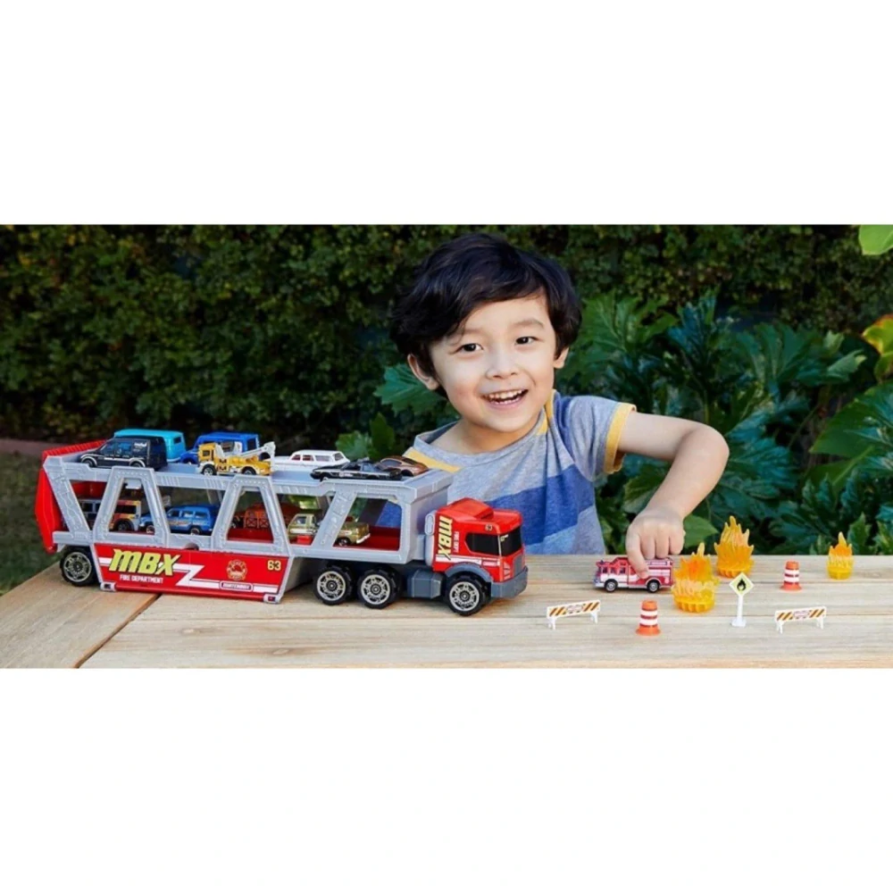 Matchbox Mattel GWM23 Hasičský přepravní vůz