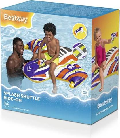 Bestway 41503 Nafuokvací vesmírná loď Ride-on 117x107cm