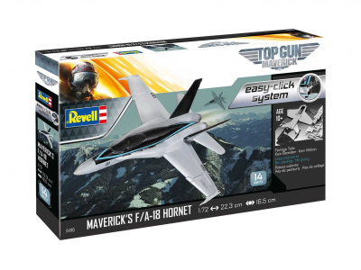 Letadlo Revell 04965 Top Gun - Maverick's F/A-18 Hornet  (1:72)