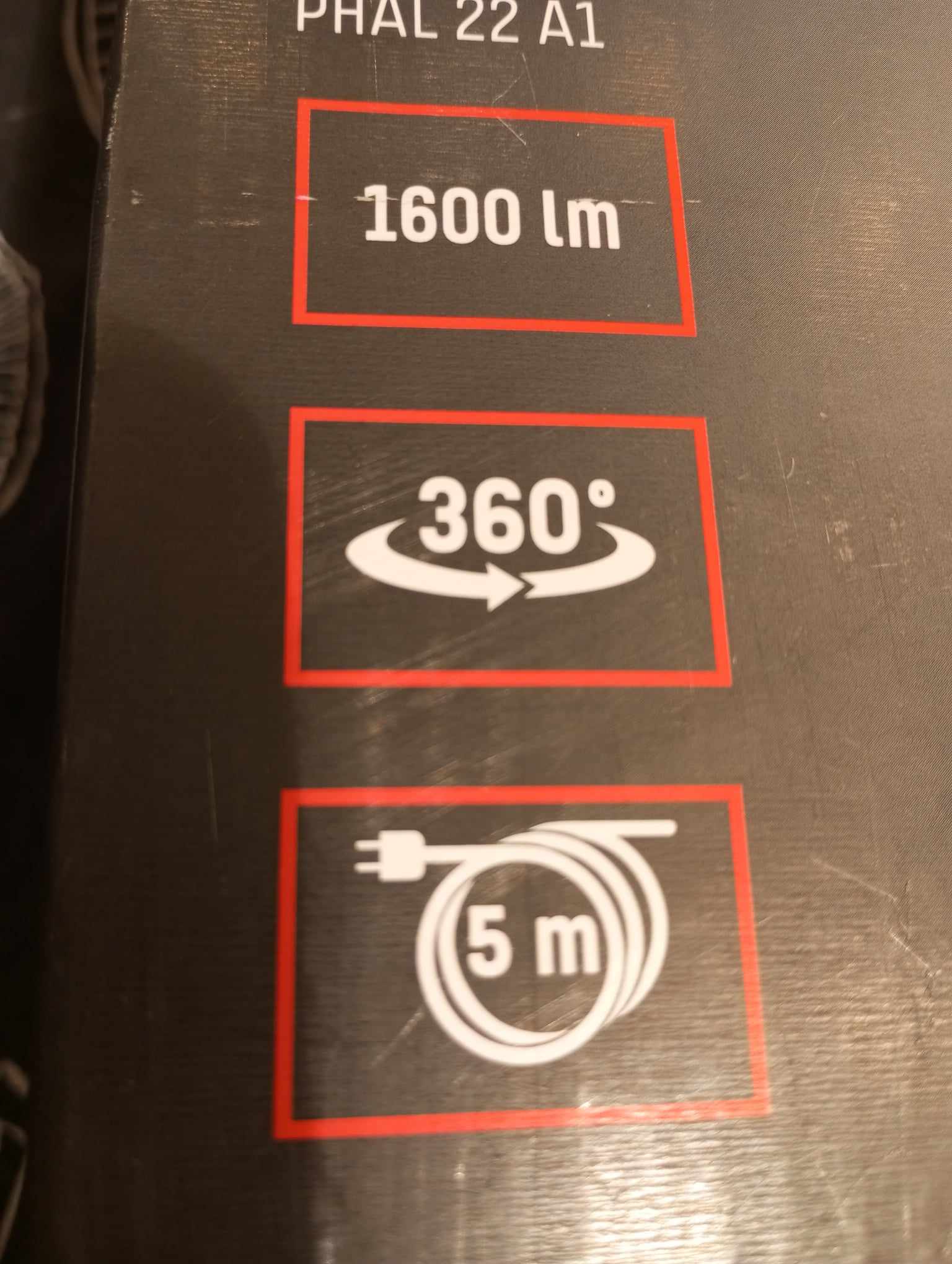 Ruční pracovní LED svítidlo 360° PARKSIDE PHAL 22 A1